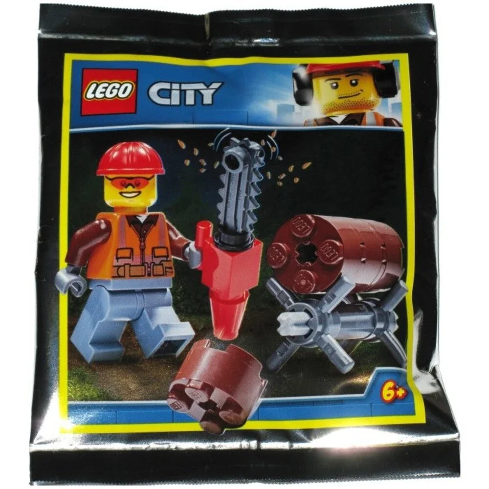 LEGO City Lumberjack Foil Bag 951912 (SEALED)